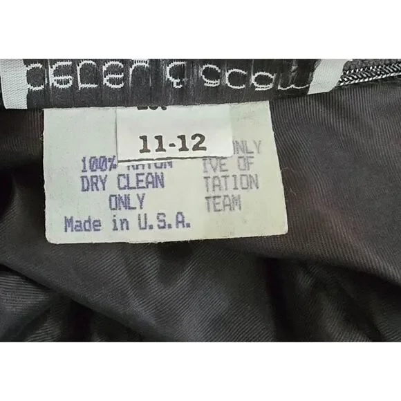 Vintage Black Velvet Halter Dress W/ Bead Sequin Detail whimsygoth elegant glam - Picture 5 of 14